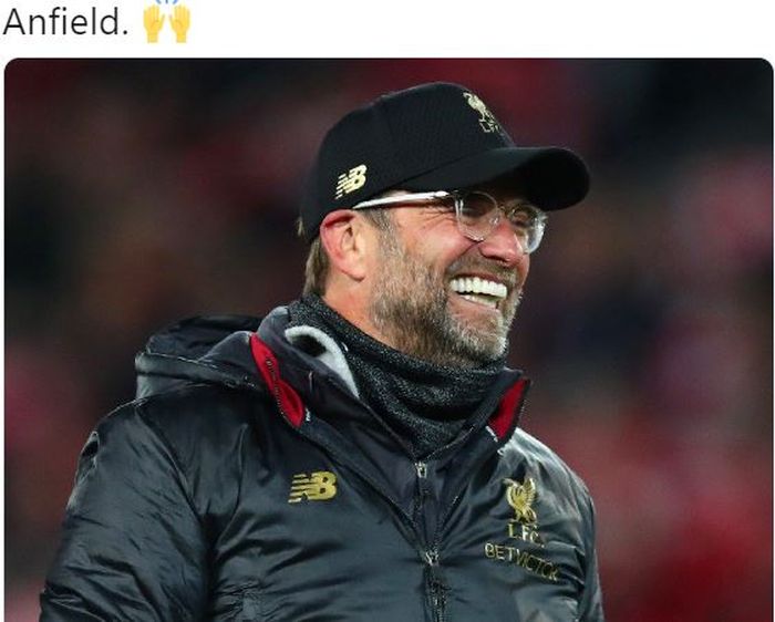 Pelatih Liverpool, Juergen Klopp.