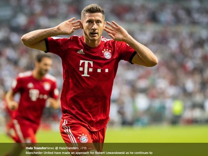 Penyerang Bayern Muenchen, Robert Lewandowski