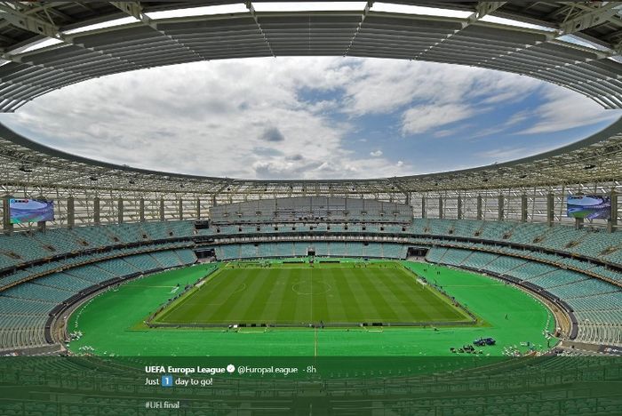 Baku Olympic Stadium, venue finalLiga Europa 2018-2019.