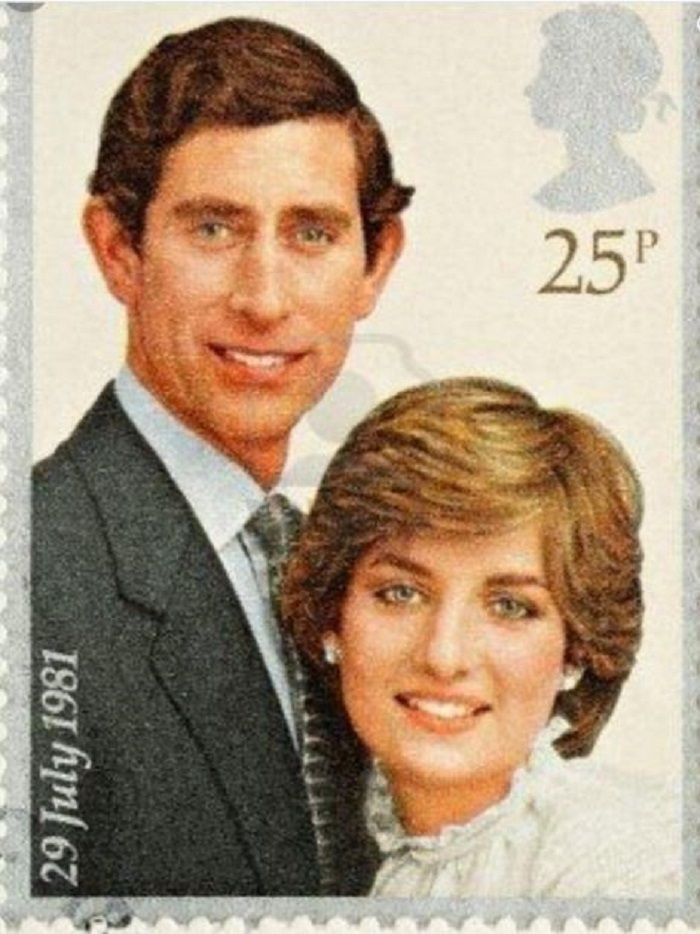 Perangko pangeran charles dan putri diana