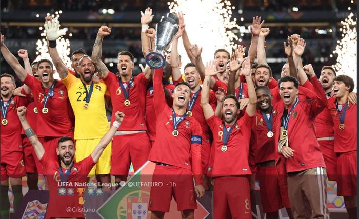 Timnas Portugal juara UEFA Nations League 2018-2019.