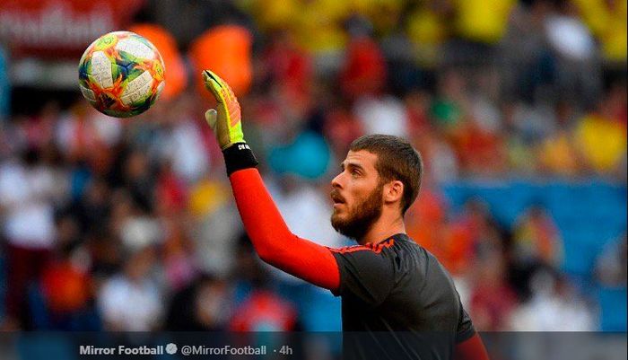 Kiper Manchester United dan timnas Spanyol, David De Gea.