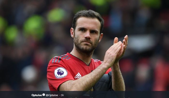 Gelandang Manchester United, Juan Mata.