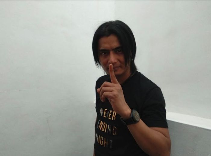 Charly Van Houten di kawasan Karawaci, Tangerang, Banten, Minggu (23/6/2019).