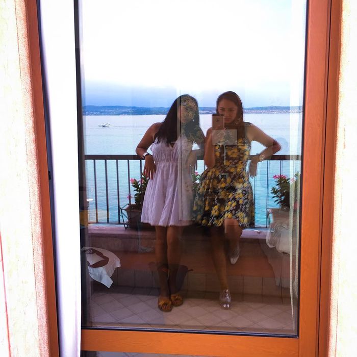 Gayanti Hutami &amp; mama, Tata Cahyani