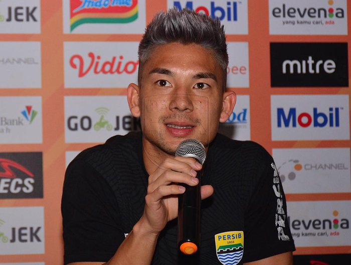 Gelandang PSS Sleman, Kim Jeffrey Kurniawan.