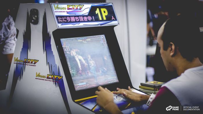 Arcade retro di BEKRAF Game Prime 2018.