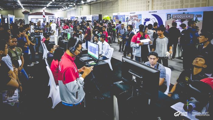 Suasana BEKRAF Game Prime 2018.