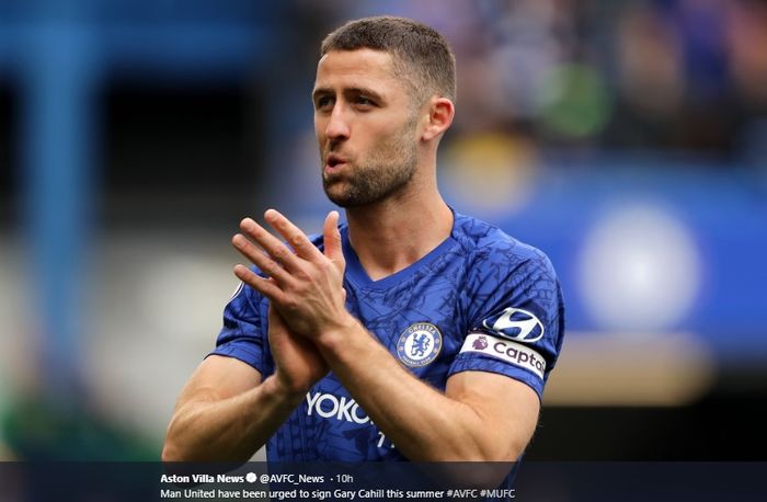 Mantan bek Chelsea sekaligus kapten tim, Gary Cahill, yang kini berstatus bebas transfer