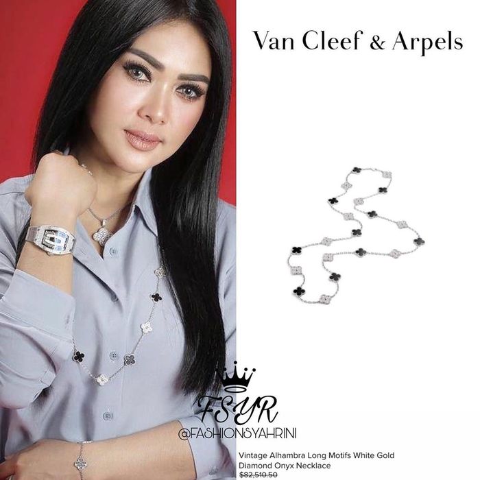 Kalung harga miliaran rupiah yang pernah dipakai Syahrini