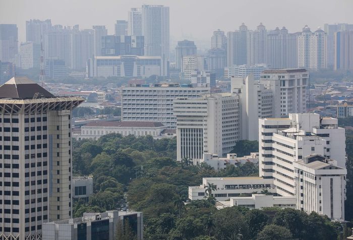 Beginilah foto-foto terbaru polusi udara di Jakarta.