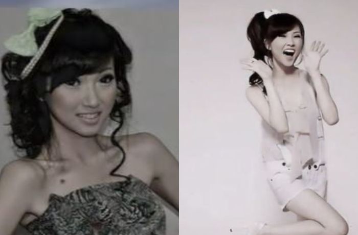 Penampilan Sarwendah saat bergabung di Cherrybelle