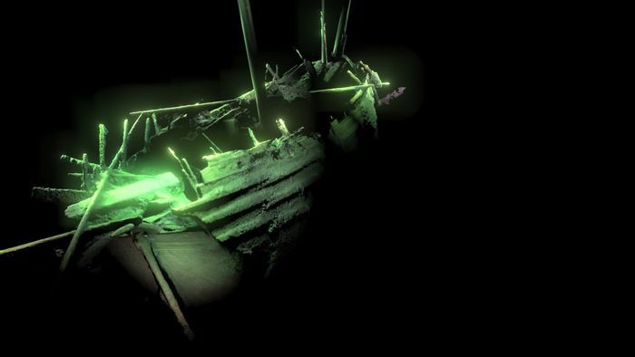 Para peneliti menggabungkan ribuan foto resolusi tinggi dari bangkai kapal ke potret 