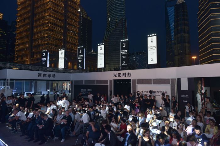 Acara peresmian The Juventus Village yang pada hari Selasa (23/7/2019) di Shanghai, China.