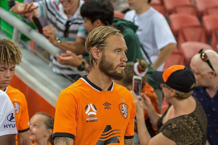 Gelandang Brisbane Roar, Jacob Pepper, menjadi incaran Madura United pada bursa transfer paruh musim 2019.