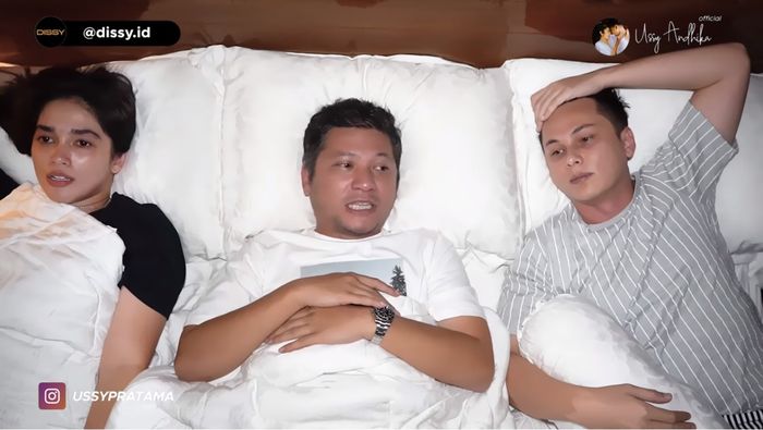 Ussy Sulistiawaty, Gading Marten, Andhika Pratama