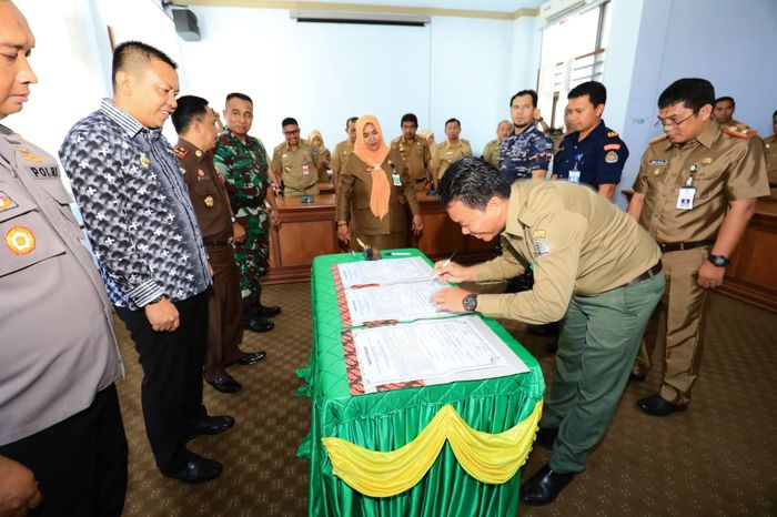 Untuk melindungi kekayaan laut nan berlimpah itu, para pihak melaksanakan Rapat Koordinasi dan Penandatanganan