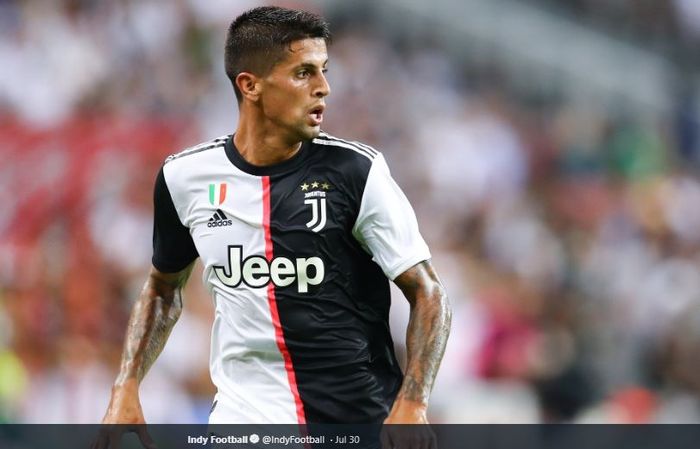 Bek Juventus, Joao Cancelo, diminati Manchester City pada bursa transfer musim panas 2019.