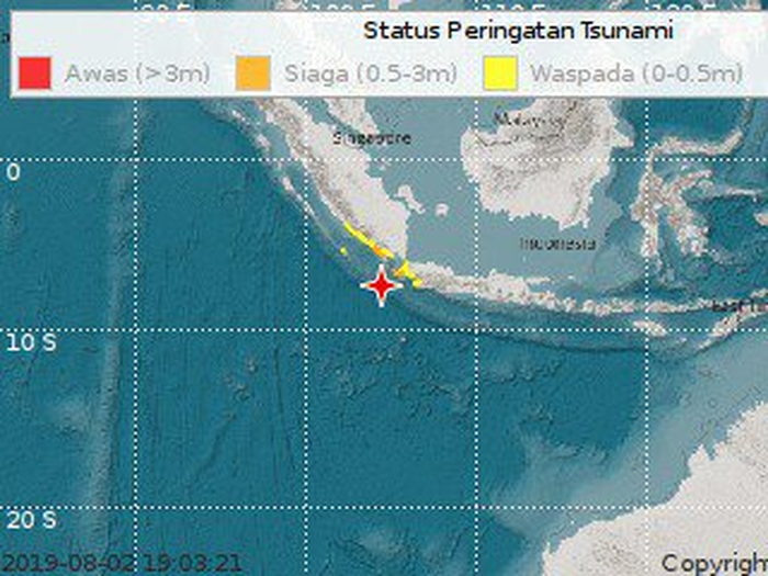 Gempa Banten, Terasa di Beberapa Daerah di Pulau Jawa Hingga Mataram, Ini Penjelasannya