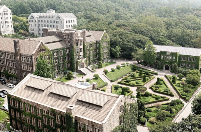 Kampus Universitas Yonsei di Seoul 