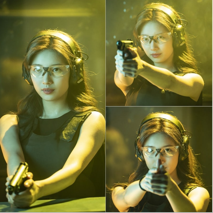 Foto teaser  saat Suzy memerankan karakter Goo Hae Ri di Vagabond.