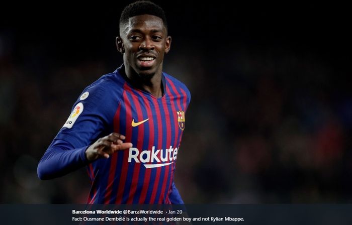 Winger Barcelona, Ousmane Dembele.