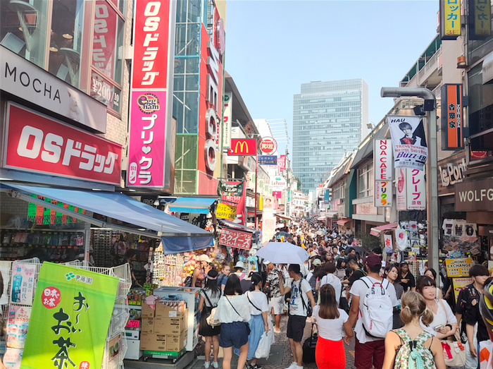 Takeshita Street. Shot on OPPO Reno 10x Zoom.