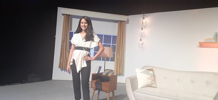 Maudy Ayunda saat ditemui Grid.ID di kawasan Duren Tiga, Jakarta Selatan, Kamis (5/9/2019).