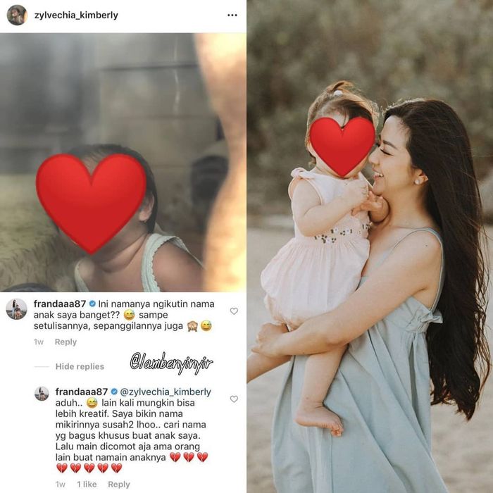 Franda mengamuk dan melabrak orang yang memakai nama 'Zylvechia'.