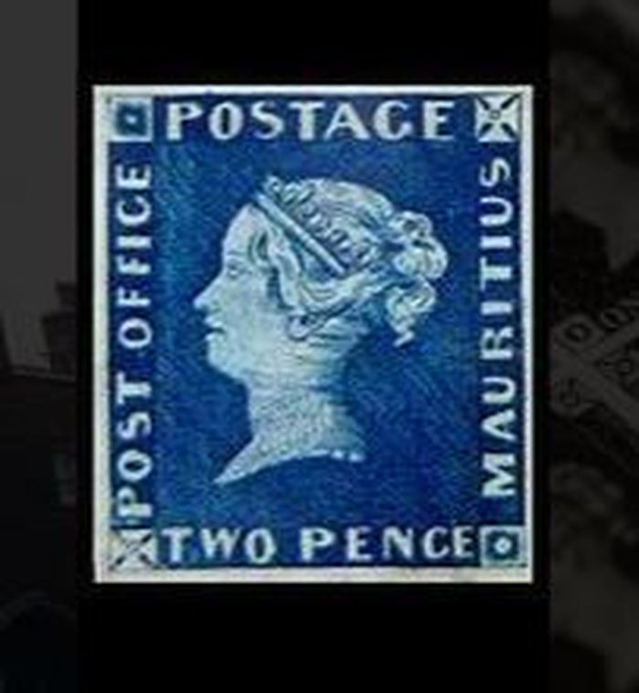 Salah satu koleksi perangko tahun 1847