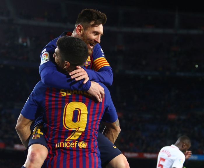 Persahabatan Lionel Messi dan Luis Suarez jadi salah satu hal menarik di LALIGA.