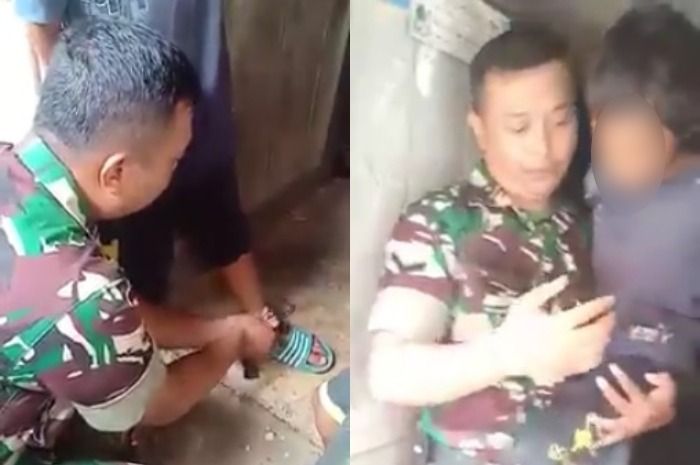 Diselamatkan TNI Usai Dirantai Orangtuanya dengan Besi, MS: Ayah Pukul Kepala Kalau Saya Tidak Bawa Uang Hasil Mengemis...