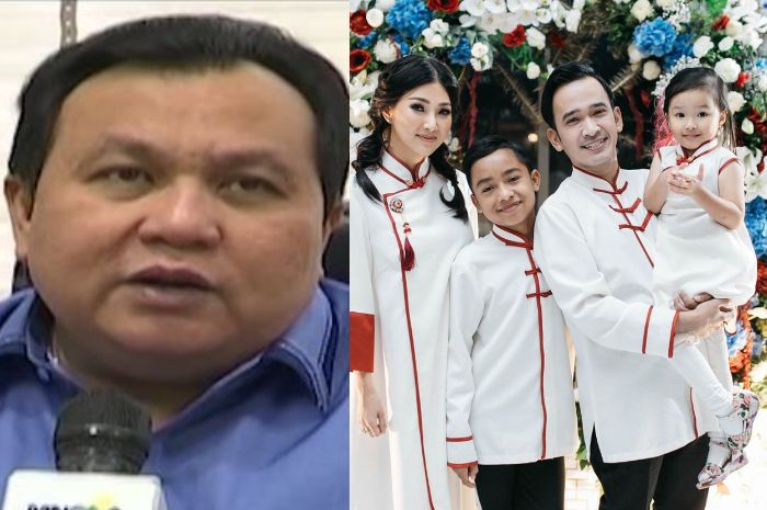 Kolase Pengacara Minola Sebayang dan keluarga dari Ruben Onsu