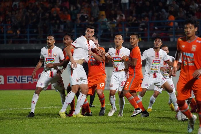 Borneo FC Vs Persija Jakarta pada pekan ke-21 Liga 1 2019 di Stadion Segiri, Samarinda, Jumat (27/9/2019).