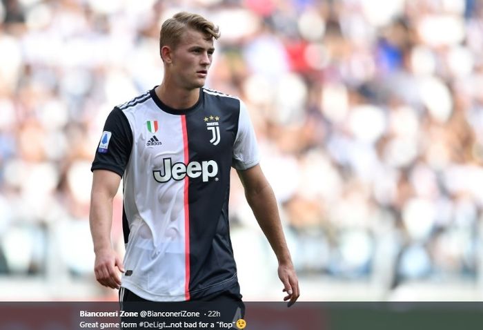 Bek tengah Juventus, Matthijs de Ligt.