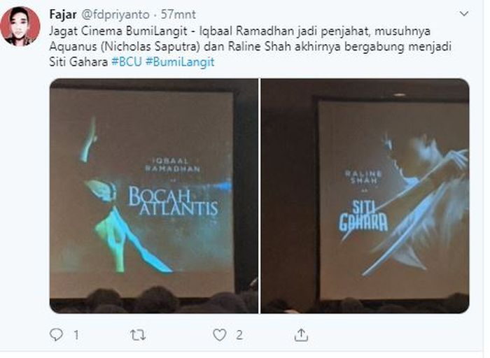 Nama pemain semesta sinema Bumilangit bocor di dunia maya.