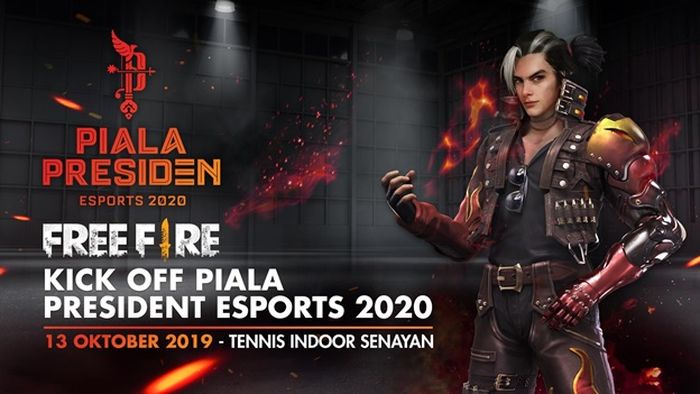 Piala Presiden eSports 2020 dan Grand Final Free Fire Shopee Indonesia Masters Season 2 akan berlangsung di Tennis Indoor Senayan pada Minggu (13/10/2019).