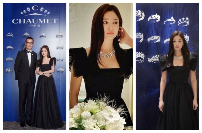  Deretan penampilan Song Hye Kyo di event Chaumet.