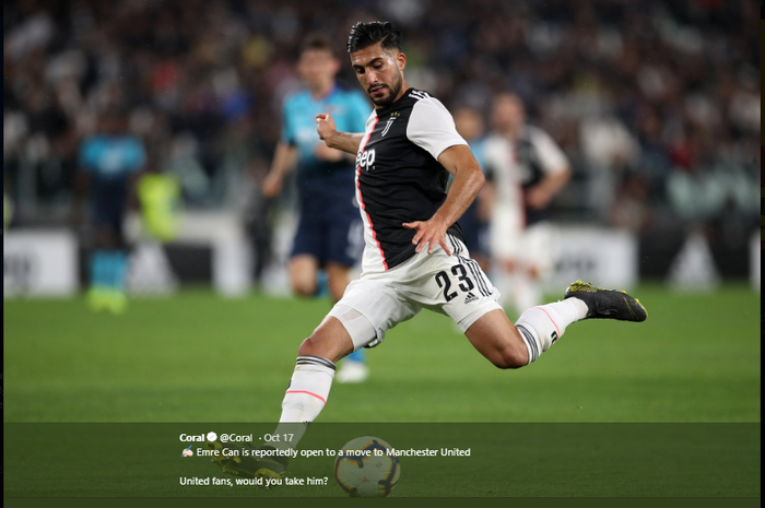 Gelandang Juventus, Emre Can.