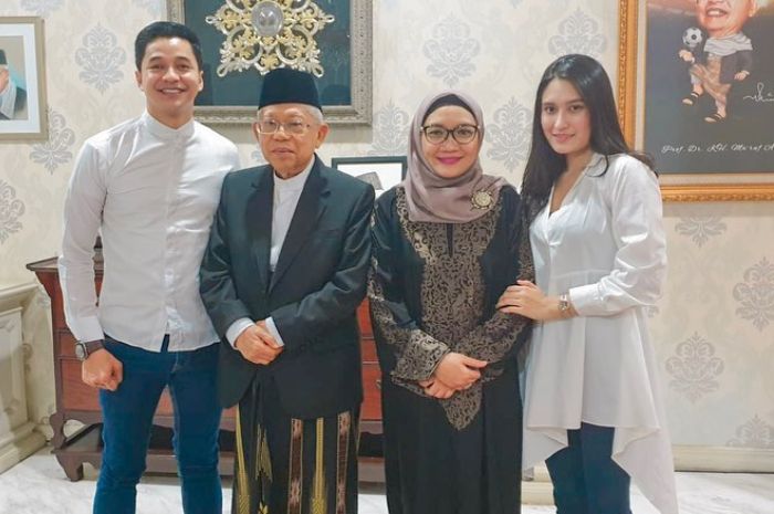 Sebentar Lagi Jadi Cucu Menantu Wapres Ma'ruf Amin, Simak 3 Fakta Angbeen Rishi Kekasih Adly Fairuz yang Lebih Muda 10 Tahun