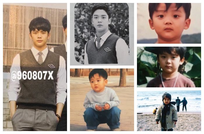 Penampakan Rowoon ketika masih kecil.