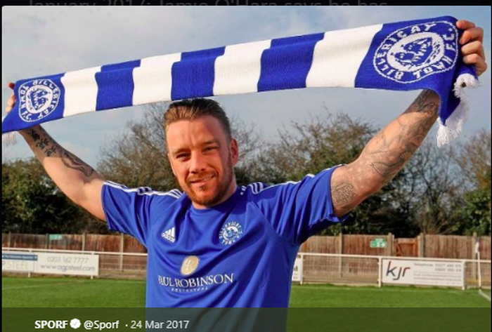 Mantan Pemain Tottenham Hotspurs, Jamie O'Hara