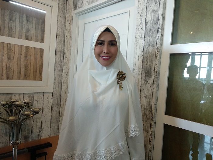 Ratu Meta saat Grid.ID jumpai dikawasan Kemang, Jakarta Selatan, Minggu (3/11/2019).