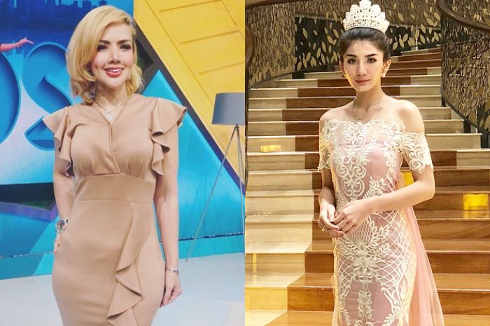 Barbie Kumalasari dan Amalia Soleha  Syaihu  Puteri Indonesia Jambi 2018