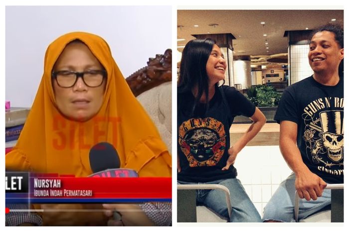 Kolase foto Nursyah, Indah Permatasari, Arie Kriting.
