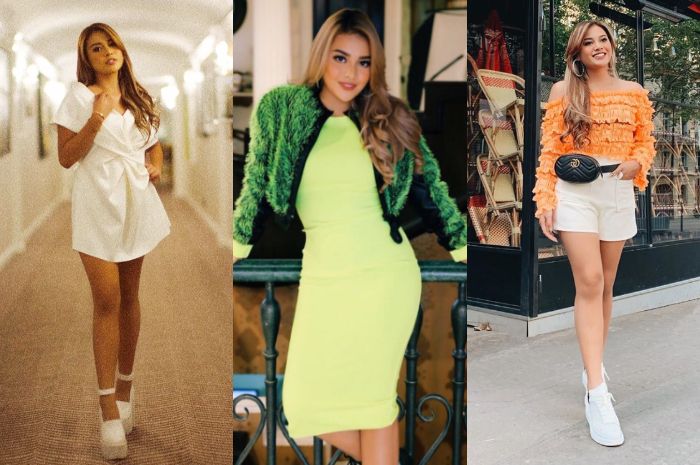 Deretan penampilan seksi Aurel bergaya kekinian