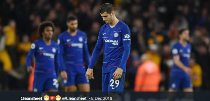 Alvaro Morata saat masih berseragam Chelsea