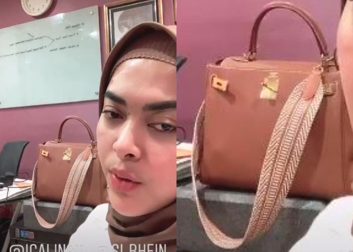 Tali tas mewah Aisyahrani adik sekaligus manager Syahrini