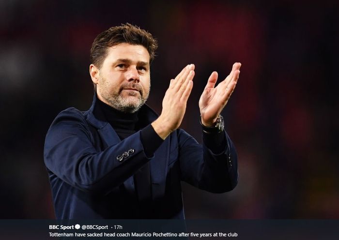 Eks pelatih Tottenham Hotspur, Mauricio Pochettino.