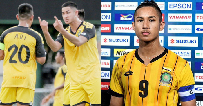 Pemain timnas Brunei Faiq Bolkiah.